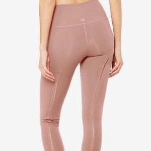 Alo Yoga High Waist Dash Leggings & Bra